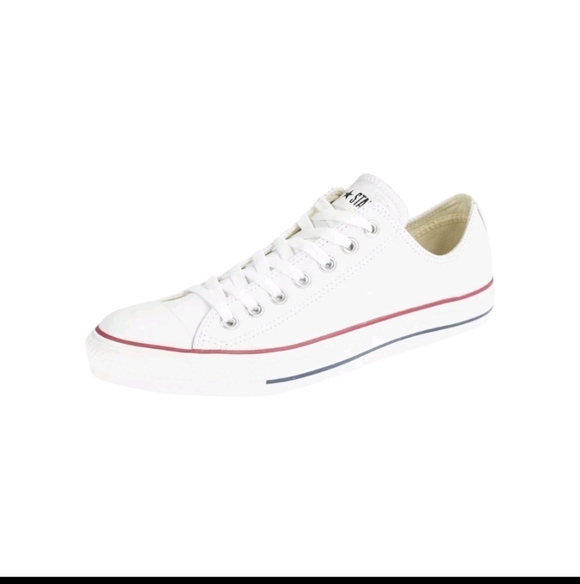 Converse Unisex Chuck Taylor All Star Leather Low Top Sneaker - Picture 1 of 7